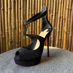 CHRISTIAN LOUBOUTIN ROSIE ALTA 150 CROSTA STAR heels
